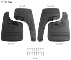 Front Rear Mud Flap Splash Guard For Toyota Hilux 2005-2014 ABS Car Truck Flaps Front Rear Mud Flap Splash Guard For Toyota Hilux 2005-2014 ABS Car Truck Flaps