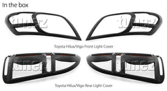 Front Tail Rear Light Lamp Cover Headlamp For Toyota Hilux 2013 2014 2015 KUN26 Front Tail Rear Light Lamp Cover Headlamp For Toyota Hilux 2013 2014 2015 KUN26