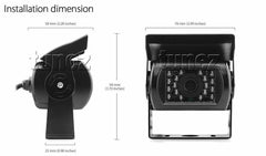 4PIN Heavy Duty 12V 24V CCD IR Colour Reverse Reversing Camera + 10 Meter Cable 4PIN Heavy Duty 12V 24V CCD IR Colour Reverse Reversing Camera + 10 Meter Cable