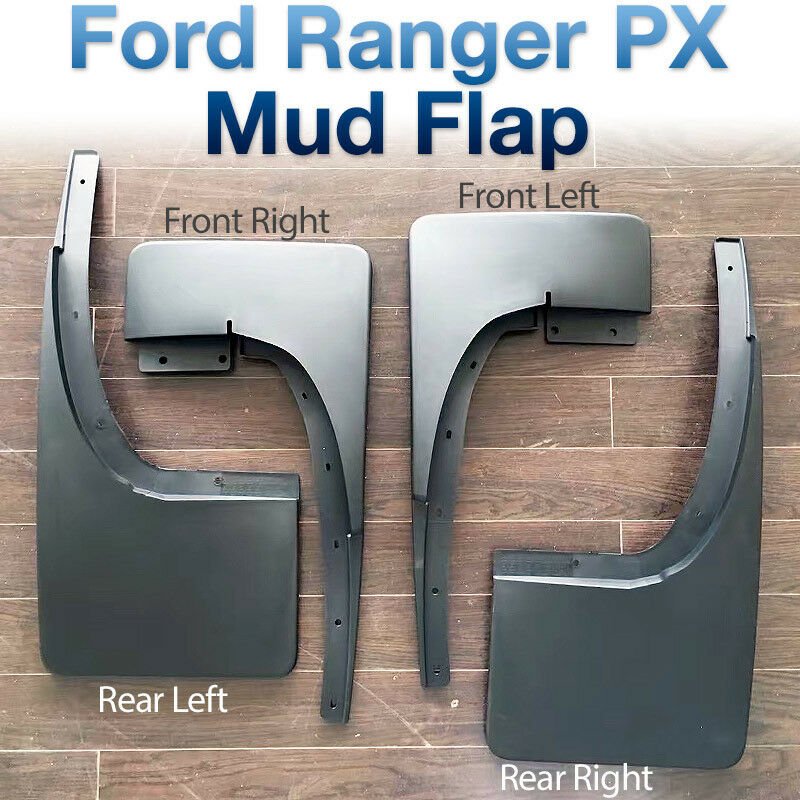 Front Rear Mud Flap Splash Guard For Ford Ranger T6 PX MK1 MK2 2011-Present ABS Front Rear Mud Flap Splash Guard For Ford Ranger T6 PX MK1 MK2 2011-Present ABS