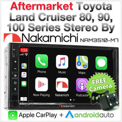 Apple CarPlay Android Auto For Toyota Land Cruiser 80 100 Prado 90 USB Stereo
