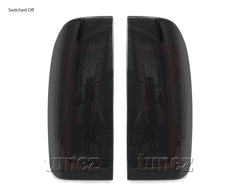 Smoke LED Tail Lights Lamp Rear For Ford Ranger T5 PJ PK 2007-2011 XL XLT