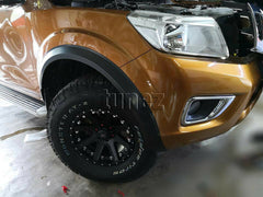 4 Pcs Set Wheel Arch Fender Flare Slim Matte Black For Nissan Navara NP300 D23 4 Pcs Set Wheel Arch Fender Flare Slim Matte Black For Nissan Navara NP300 D23