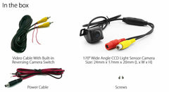 CCD Sensor Waterproof Wide Night Vision Car Reverse Camera Rear View Parking CCD Sensor Waterproof Wide Night Vision Car Reverse Camera Rear View Parking