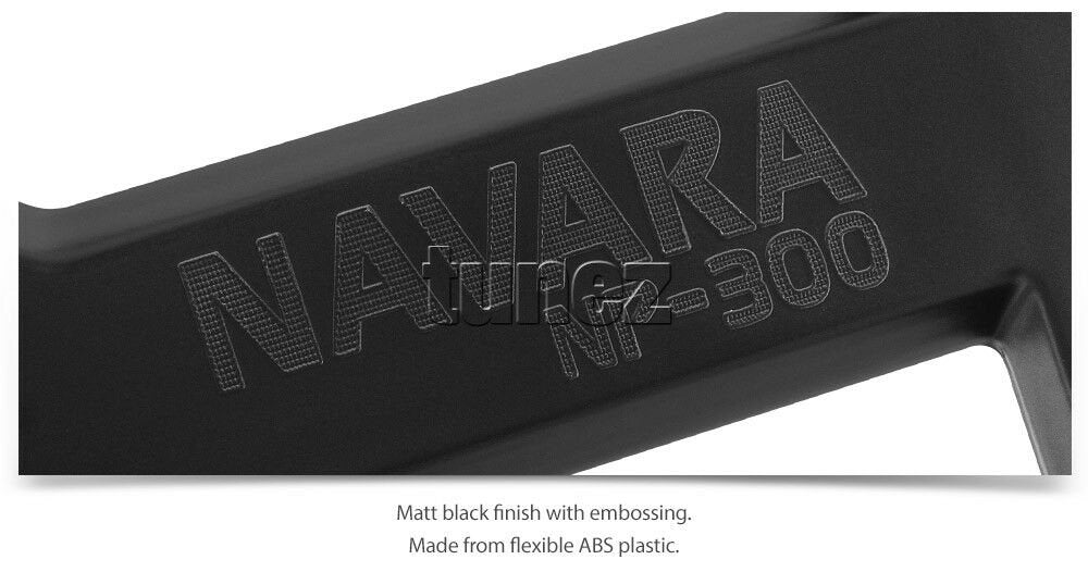 Front Tail Rear Light Lamp Cover Black For Nissan Navara NP300 D23 2015-2019