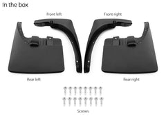 Front Rear Mud Flap Splash Guard For Nissan Navara D40 2005-2014 ST ST-X 550 ABS Front Rear Mud Flap Splash Guard For Nissan Navara D40 2005-2014 ST ST-X 550 ABS