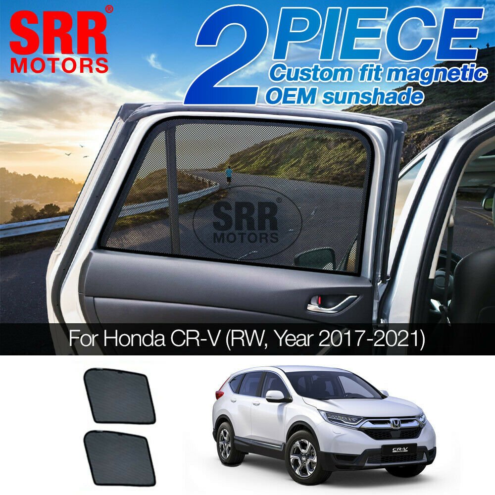 Custom Magnetic Sun Shade Rear Door Car Window For Honda CR-V CRV RW 2017-2020 Custom Magnetic Sun Shade Rear Door Car Window For Honda CR-V CRV RW 2017-2020
