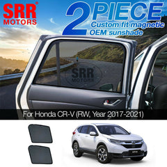 Custom Magnetic Sun Shade Rear Door Car Window For Honda CR-V CRV RW 2017-2020