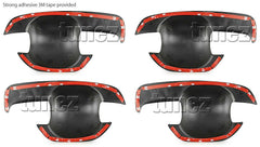 4x Door Handle Cup Guard Cover Matt Black For Toyota Hilux 2005-2015 KUN26 SR5 4x Door Handle Cup Guard Cover Matt Black For Toyota Hilux 2005-2015 KUN26 SR5