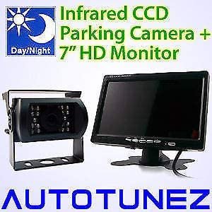 24v/12v CCD Reversing Camera Caravan Truck 7" Large Monitor Screen Parking Car 24v/12v CCD Reversing Camera Caravan Truck 7" Large Monitor Screen Parking Car