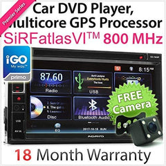 OEM Double 2 DIN Car DVD GPS Sat Nav USB MP3 Player Stereo Head Unit Radio CD