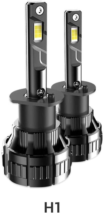 H1 LED Headlight Bulbs 60W Halogen Replacement Low Beam 6500K White H1 LED Headlight Bulbs 60W Halogen Replacement Low Beam 6500K White