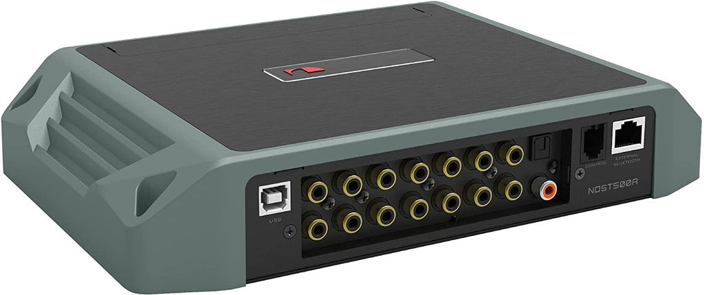 Nakamichi NDST500A Car Stereo Digital Signal Processing Power Car Amplifier DSP 6 Channels High 12 Channels Low Level Input External Bluetooth Optical Coaxial Nakamichi NDST500A Car Stereo Digital Signal Processing Power Car Amplifier DSP 6 Channels High 12 Channels Low Level Input External Bluetooth Optical Coaxial