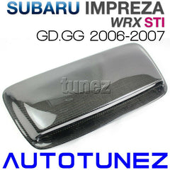 Carbon Fiber Air Hood Scoop Intake Vent Bonnet For Subaru WRX STI GD GG 2006-'07