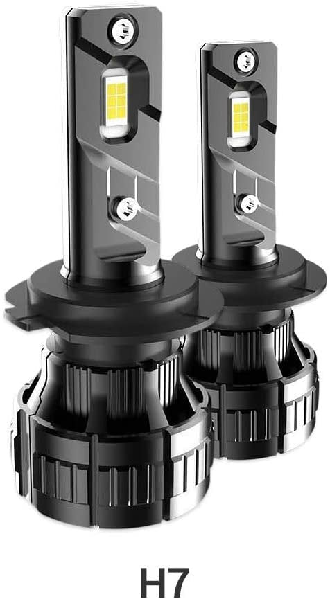 H7 LED Headlight Bulbs 60W Halogen Replacement Low Beam 6500K White H7 LED Headlight Bulbs 60W Halogen Replacement Low Beam 6500K White