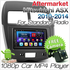 Android MP3 Player Car Mitsubishi ASX XA XB Peugeot 4008 Stereo Radio GPS Fascia