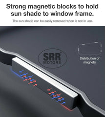 Custom Magnetic Sun Shade Rear Door Car Window For Toyota RAV4 XA40 2013-2018 GX Custom Magnetic Sun Shade Rear Door Car Window For Toyota RAV4 XA40 2013-2018 GX