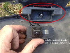 Car Reverse Rear View Backup Parking Camera Honda Jazz Reversing Light LED 01-07 Car Reverse Rear View Backup Parking Camera Honda Jazz Reversing Light LED 01-07