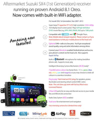 9" Android Car MP3 Player Suzuki SX4 2007-2012 Radio Stereo Head Unit GPS MP4