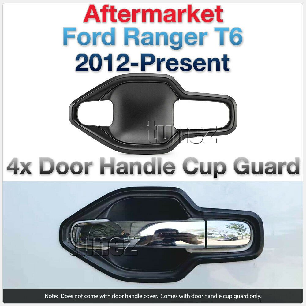 Door Handle Cup Guard Cover For Ford Ranger T6 PX XL XLT XLS Raptor Wildtrak Door Handle Cup Guard Cover For Ford Ranger T6 PX XL XLT XLS Raptor Wildtrak