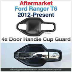 Door Handle Cup Guard Cover For Ford Ranger T6 PX XL XLT XLS Raptor Wildtrak Door Handle Cup Guard Cover For Ford Ranger T6 PX XL XLT XLS Raptor Wildtrak