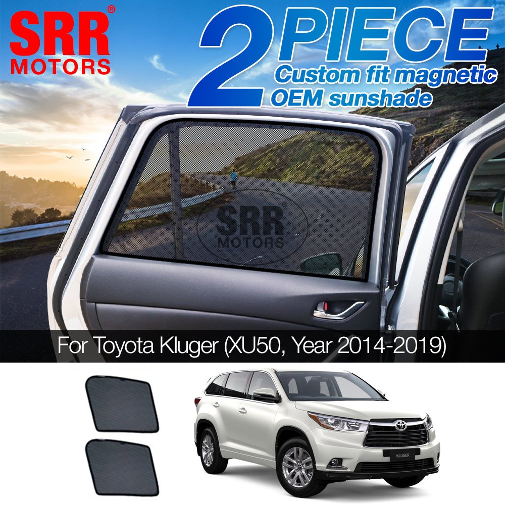 Custom Magnetic Sun Shade Rear Door Car Window For Toyota Kluger XU50 2014-2019 Custom Magnetic Sun Shade Rear Door Car Window For Toyota Kluger XU50 2014-2019