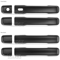 Matt Black Keyless Smart Door Handle Cover For Isuzu D-Max DMax RT50 RT85 MUX Matt Black Keyless Smart Door Handle Cover For Isuzu D-Max DMax RT50 RT85 MUX