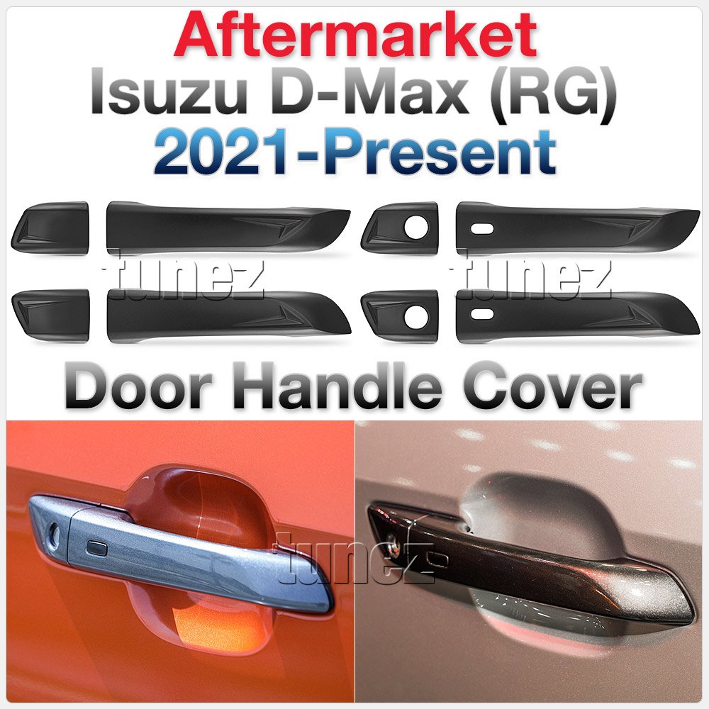 Keyless Smart Door Handle Guard Cover Protector Isuzu D-Max DMax RG 2021 2022 Keyless Smart Door Handle Guard Cover Protector Isuzu D-Max DMax RG 2021 2022