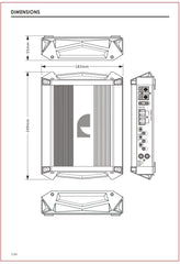 Nakamichi NGO-A80.2 Car Stereo Amplifier 960 Watts Maximum Power Nakamichi NGO-A80.2 Car Stereo Amplifier 960 Watts Maximum Power