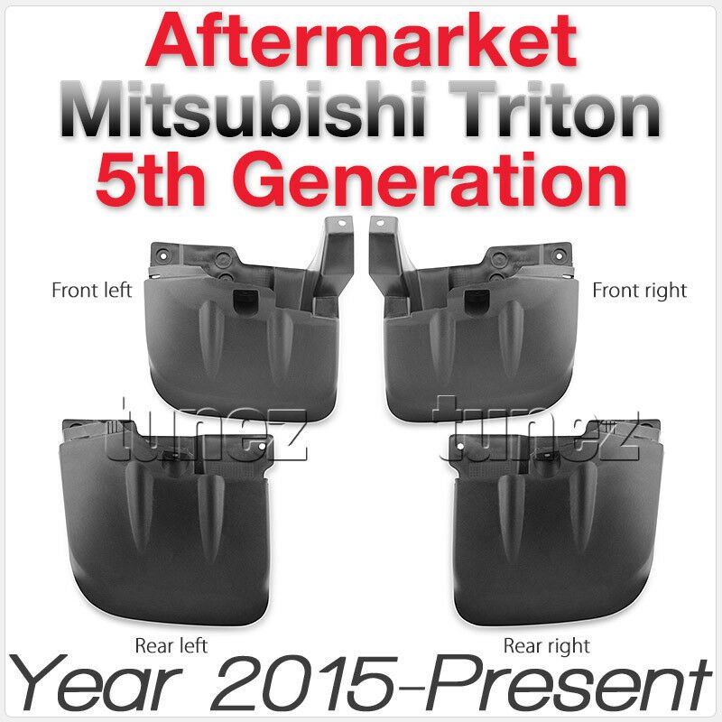 Front Rear Mud Flap Mudflap Splash Guard Set Mitsubishi Triton 2015 2016 2017 Front Rear Mud Flap Mudflap Splash Guard Set Mitsubishi Triton 2015 2016 2017