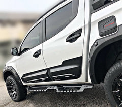 Door Guard Side Protector Cover Cladding For Mitsubishi Triton MR 2021 2022 Door Guard Side Protector Cover Cladding For Mitsubishi Triton MR 2021 2022