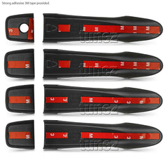 Matte Black Keyless Smart Key Door Handle Cover For Nissan Navara NP300 D23 Matte Black Keyless Smart Key Door Handle Cover For Nissan Navara NP300 D23