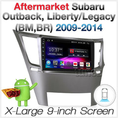9" Android Car Player Stereo Radio Subaru Outback Liberty 2009-2014 USB MP3 MP4