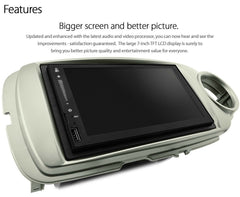 Car Android MP3 Player GPS For Toyota Yaris XP130 2012-2017 Stereo Radio Fascia