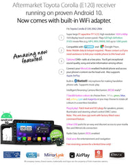 9" Android Car Player MP3 For Toyota Corolla E120 2002-2006 Stereo Radio GPS MP4