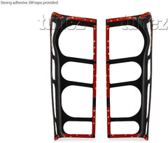 Front Tail Rear Light Lamp Cover Headlamp Compatible With Isuzu D-Max DMax 2017 2018 2019 Matte Black Front Tail Rear Light Lamp Cover Headlamp Compatible With Isuzu D-Max DMax 2017 2018 2019 Matte Black