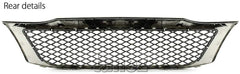 Fit Front Chrome Grill Grille Black Mesh For Hilux 7th Generation 2011-2015 SR SR5 Fit Front Chrome Grill Grille Black Mesh For Hilux 7th Generation 2011-2015 SR SR5