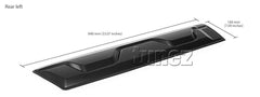 Door Guard Cladding Side Panel Protector Ford Ranger T6 PX MK1 MK2 XL XLT Door Guard Cladding Side Panel Protector Ford Ranger T6 PX MK1 MK2 XL XLT