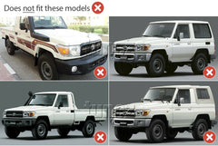 Front Rear Mud Flap Splash Guard For Toyota Land Cruiser J71 J70 SWB Series Front Rear Mud Flap Splash Guard For Toyota Land Cruiser J71 J70 SWB Series