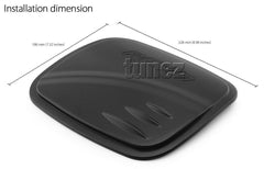 Matte Matt Black Fuel Petrol Gas Tank Door Cover For Toyota Hilux TRD GUN1 Matte Matt Black Fuel Petrol Gas Tank Door Cover For Toyota Hilux TRD GUN1