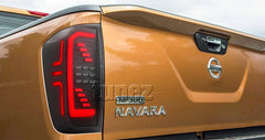 Animated Sequential LED Tail Lights For Navara NP300 D23 Rear Lamp Retro Animated Sequential LED Tail Lights For Navara NP300 D23 Rear Lamp Retro