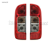 #1 NEW Tail Rear Lamp Lights For Nissan NP300 Navara D23 DX RX ST ST-X Pair Set