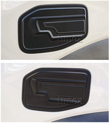 Fuel Gas Petrol Tank Door Matte Black Cover Car Compatible with Ford Ranger Raptor 2018 2019 Fuel Gas Petrol Tank Door Matte Black Cover Car Compatible with Ford Ranger Raptor 2018 2019