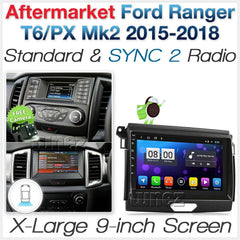 Android Car MP3 Player For Ford Ranger T6 PX Mk2 Radio Stereo Head Unit Fascia