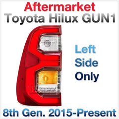 LEFT Side Replacement Tail Rear Lamp Light For Toyota Hilux 2015-2022 SR5 SR
