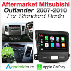 Apple CarPlay Android Auto For Mitsubishi Outlander 2006-2010 ZG ZH Radio Stereo