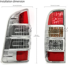 Left Side Replacement Rear Tail Light Lamp for Ford Ranger PJ PK 2007-2011 Ute Left Hand Side XL XL Hi-Rider XLT XLT Hi-Rider Wildtrak New Facelift Edition With Bulbs & Globe Left Side Replacement Rear Tail Light Lamp for Ford Ranger PJ PK 2007-2011 Ute Left Hand Side XL XL Hi-Rider XLT XLT Hi-Rider Wildtrak New Facelift Edition With Bulbs & Globe