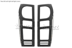 Matt Black Front Tail Rear Light Head Lamp Cover Isuzu D-Max DMax RT85 2017 2018 Matt Black Front Tail Rear Light Head Lamp Cover Isuzu D-Max DMax RT85 2017 2018