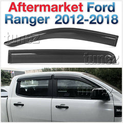 Window Door Visor Weathershield Weather Shield For Ford Ranger T6 PX MK1 MK2