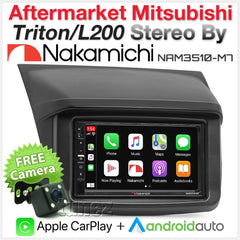 Apple CarPlay Android Auto For Mitsubishi Triton ML MN USB MP3 MP4 Stereo Radio